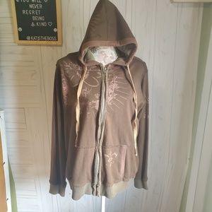 NGAGE OUTFITTERS ZIP UP HOODED JACKET xl